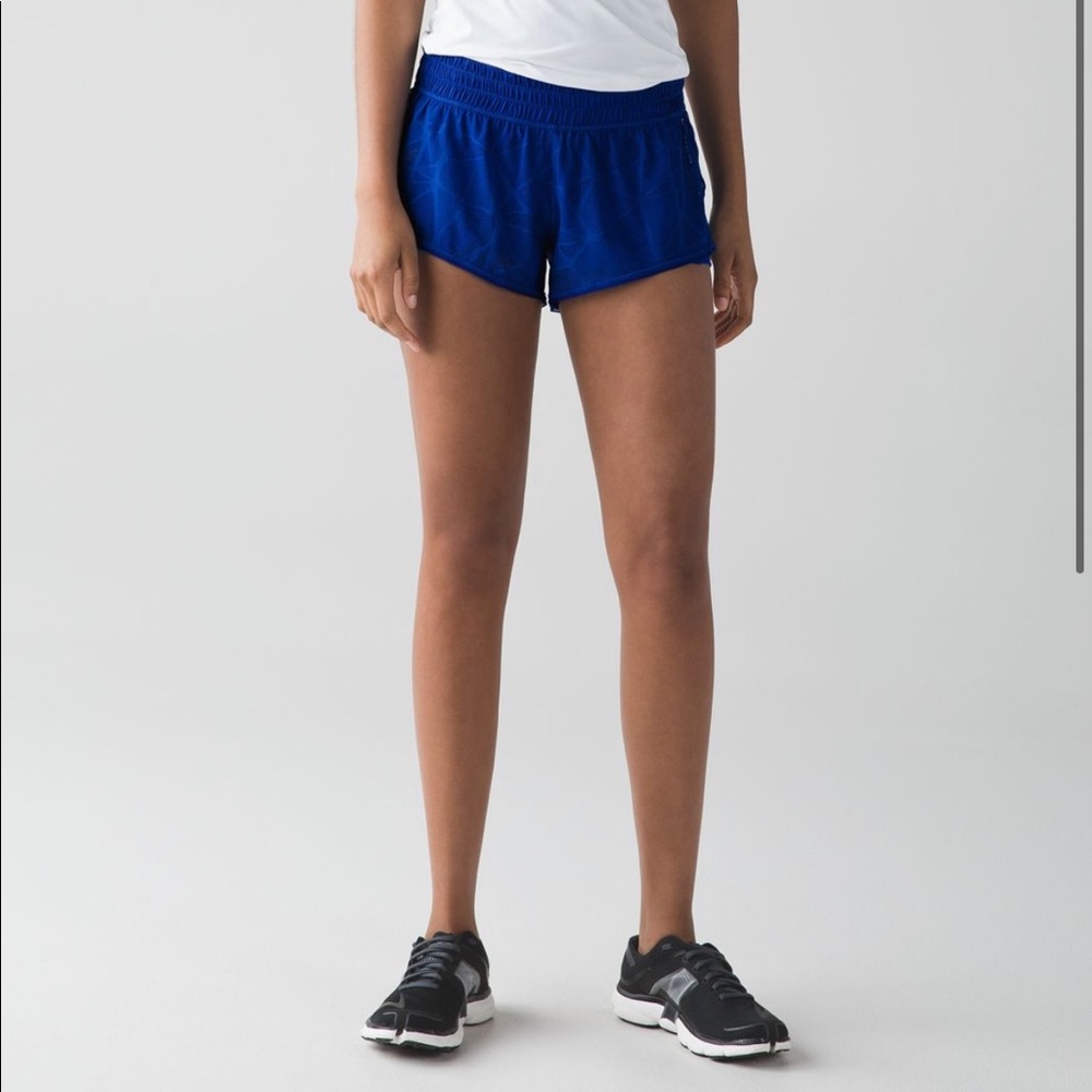 lululemon athletica Blue Athletic Shorts